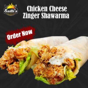 Chicken Cheese Zinger Shawarma