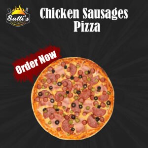 Chicken Sausages Pizza