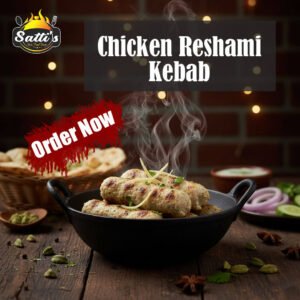 Chicken Reshami Kebab